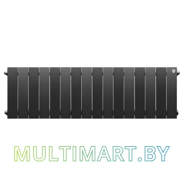 Биметаллический радиатор Royal Thermo PianoForte 300 Noir Sable (16 секций) картинка 2